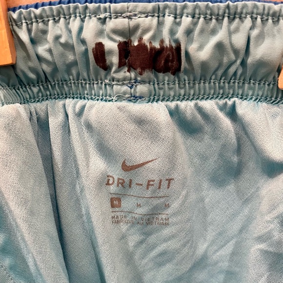 Royal blue and aqua Nike shorts - Picture 3 of 3